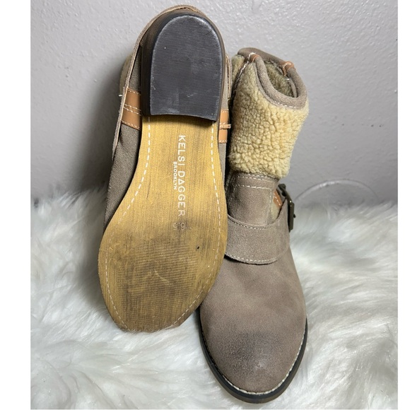 Kelsi Dagger X Free People Breckenridge Shearling Booties Size - Picture 5 of 12